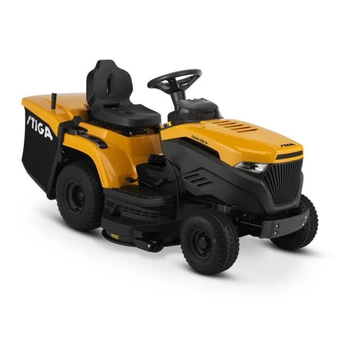 STIGA Estate 598 W – Hydrostatik-Aufsitzmäher 98 cm mit Zweizylindermotor und Grasfang