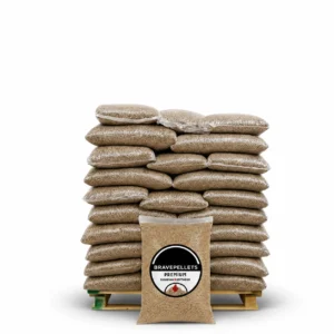 BravePellets BULK – Kanadische Holzpellets ENplus A1 – 990 kg