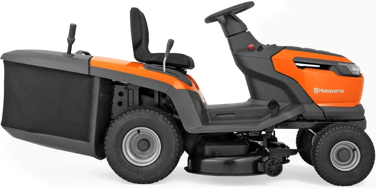 Husqvarna TC 215T – Benzin-Aufsitzmäher 95 cm mit integriertem Fangkorb – Bild 2