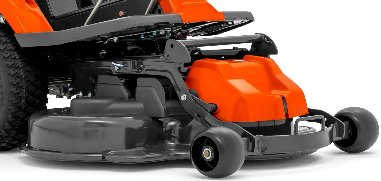 Husqvarna R 214C – Frontmäher mit Combi 94 Mähdeck und Hydrostatgetriebe – Bild 2