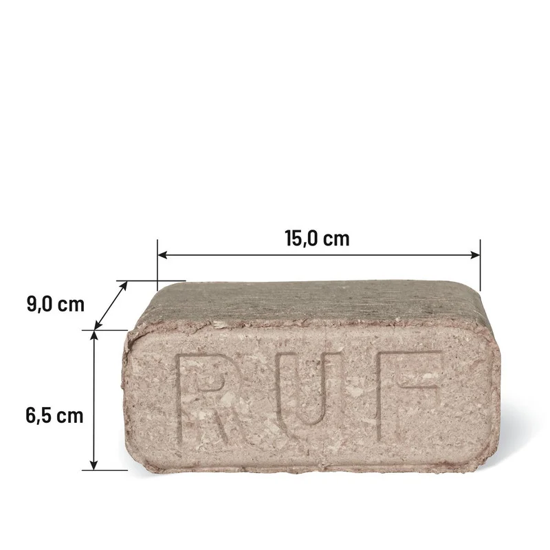 Heizfuxx RUF Original Red – Hartholzbriketts 960 kg – 96 Pakete à 10 kg – Bild 3