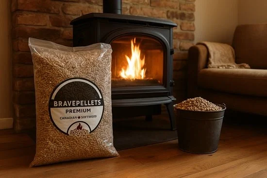 BravePellets BULK – Kanadische Holzpellets ENplus A1 – 990 kg – Bild 3